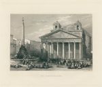 Italy, Rome, The Pantheon, 1840