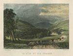 Wales, Yr Afon Wy Ger Rhaiadr, 1874