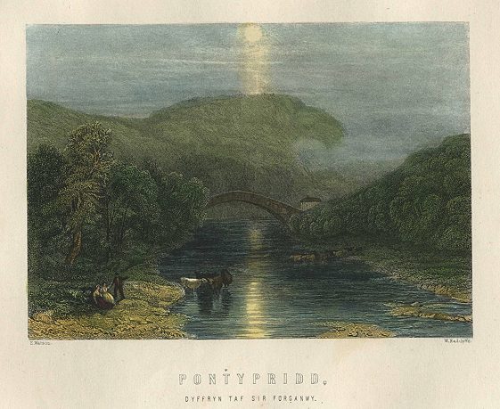 Wales, Pontypridd, 1874