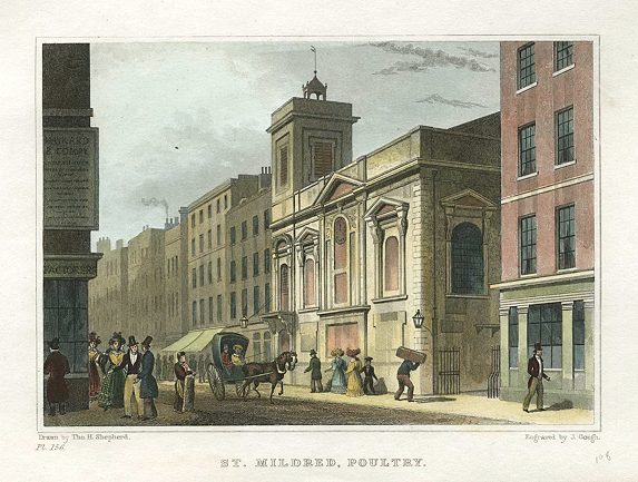 London, St.Mildred, Poultry, 1831