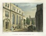 London, Cooper's Hall, Basinghall Street, 1831