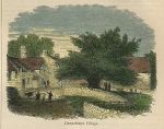 Wales, Llanuwchllyn village, 1873