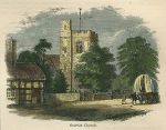 Wales, Overton Church (near Wrexham), 1873