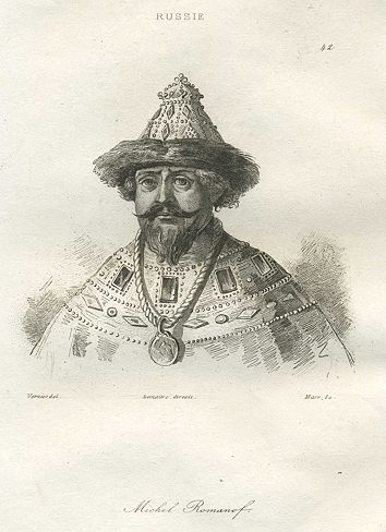 Russia, Michel Romanof (Michael I), 1838