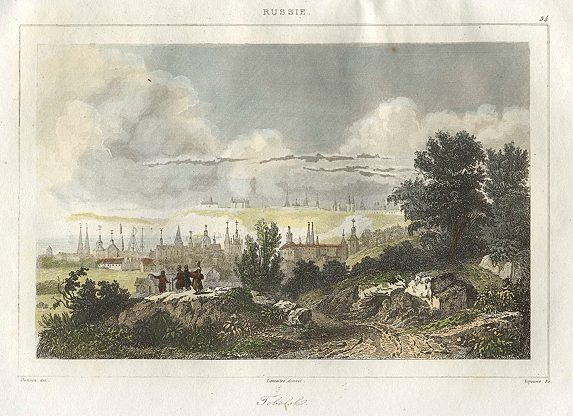 Russia, Tobolsk, 1838