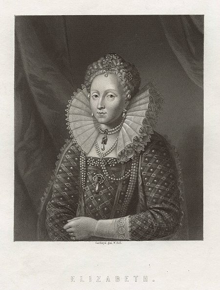 Elizabeth I portrait, 1874