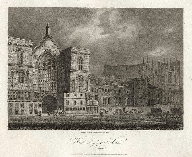 London, Westminster Hall, 1805