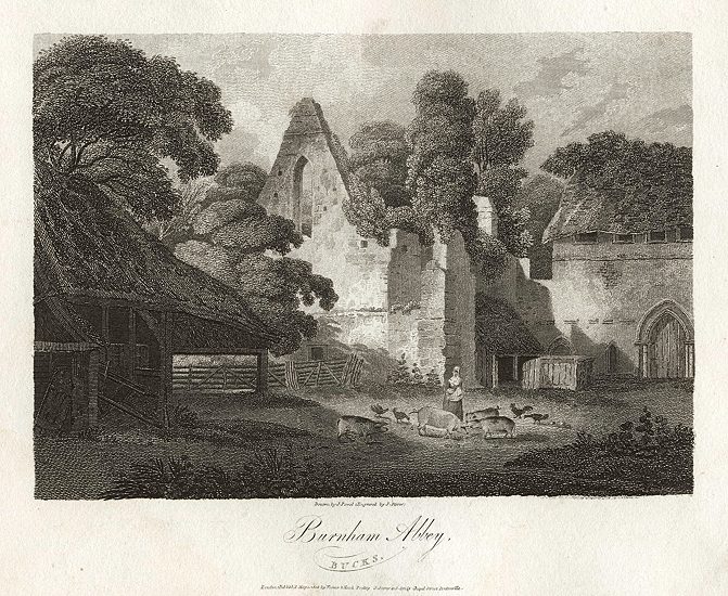 Buckinghamshire, Burnham Abbey, 1805