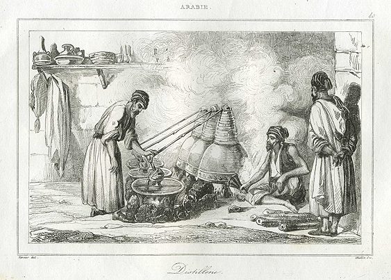 Arabia, Distillery, 1847