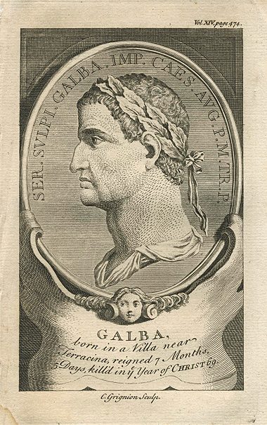 Galba portrait, 1745