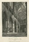 London, Poets' Corner, Westminster Abbey, 1805