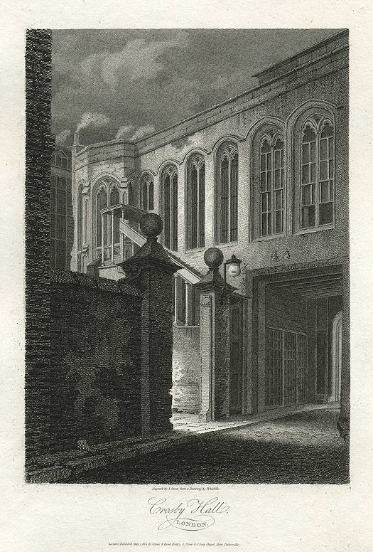 London, Crosby Hall, 1805