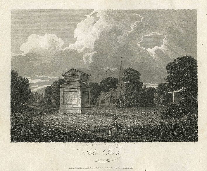 Buckinghamshire, Stoke Church, 1805