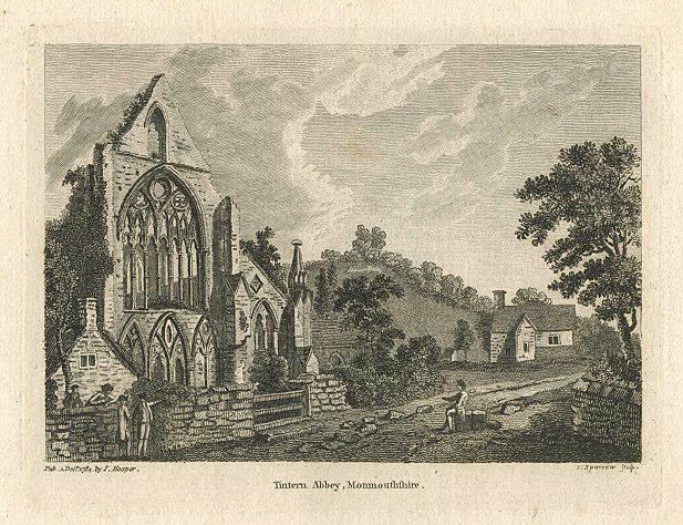 Monmouthshire, Tintern Abbey, 1786