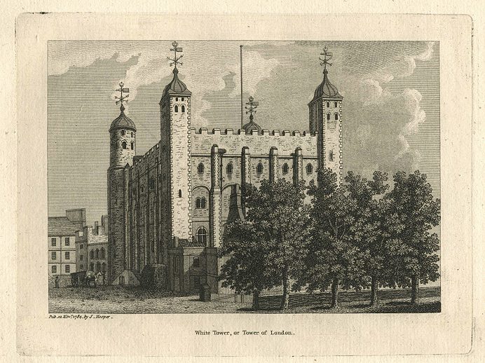 London, Tower of London (White Tower), 1786