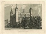 London, Tower of London (White Tower), 1786