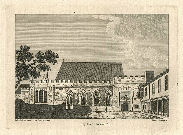 London, Ely House, 1786