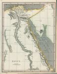 Egypt map, 1811