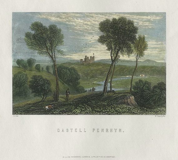 Wales, Castell Penrhyn, 1874