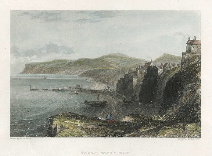 Yorkshire, Robin Hood's Bay, 1842