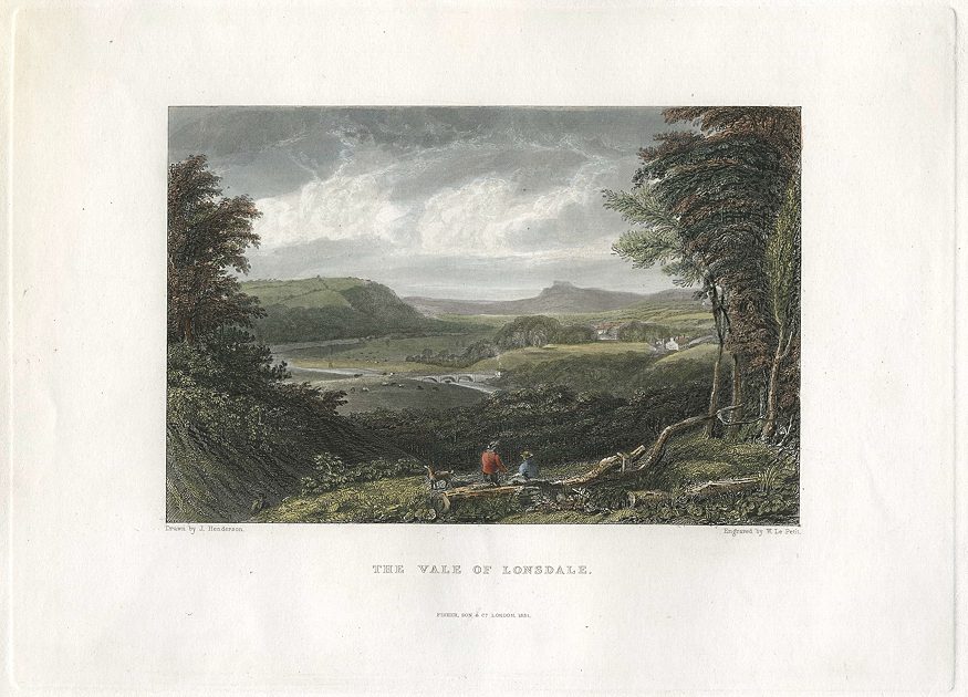 Lancashire, Vale of Lonsdale, 1832