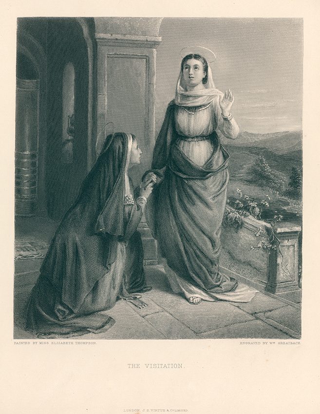 'The Visitation', after Elizabeth Thompson, 1882
