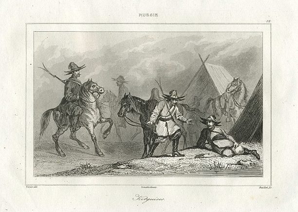 Russia, Kirguises (Kyrgyzstan), 1838