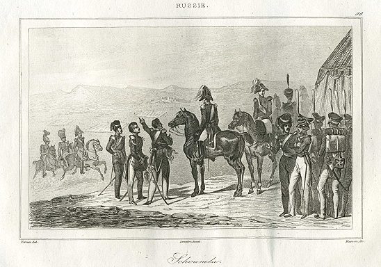 Russian army near Schoumla (Shumen, Bulgaria), 1838