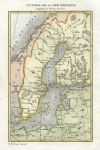 Baltic Sea map, 1838