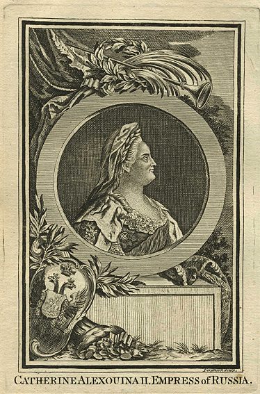 Catherine Alexouina II, Empress of Russia, 1790