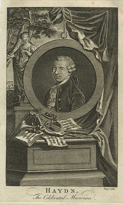 Joseph Haydn portrait, 1790