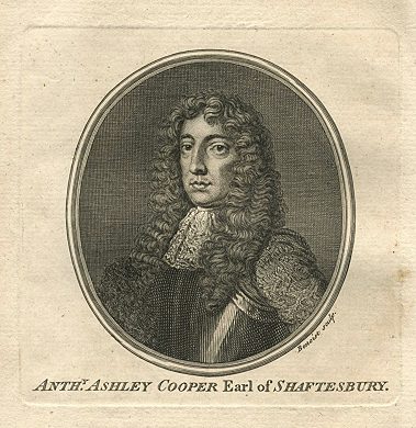 Anthony Ashley Cooper, Earl of Shaftesbury, portrait, 1759