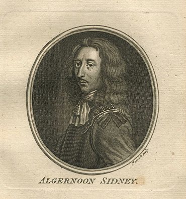 Algernon Sidney, portrait, 1759