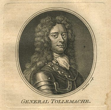 General Tollemache (Thomas), portrait, 1759