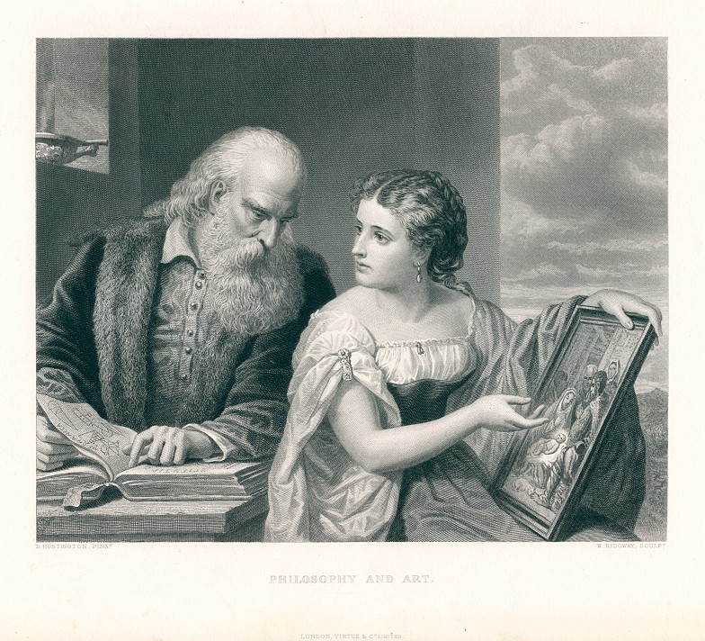 Philosophy and Art, after Huntington, 1878