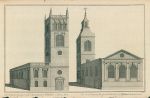 London, Allhallows in Bread Street and St.Michael in Wood Street, 1790