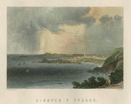 Wales, Dinbych Y Pysgod, 1874