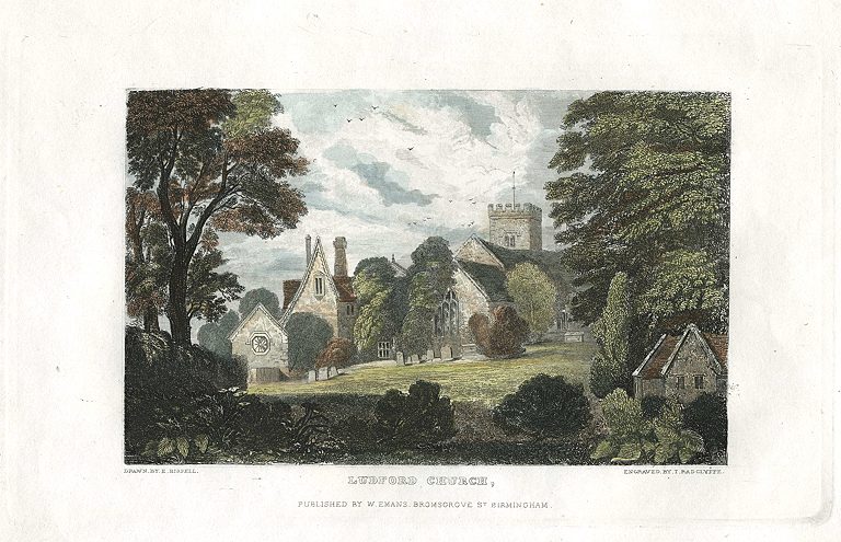 Shropshire, Ludford Church, 1831