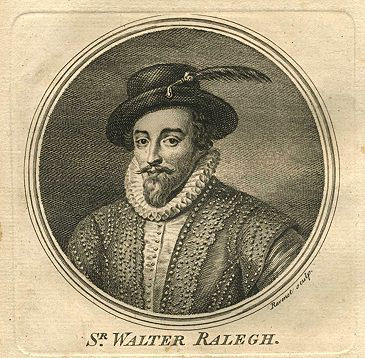 Sir Walter Raleigh, portrait, 1759