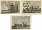 Lambeth Palace, (3 views) 1786