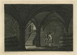 Surrey, Guildford Castle, ancient crypt, 1786