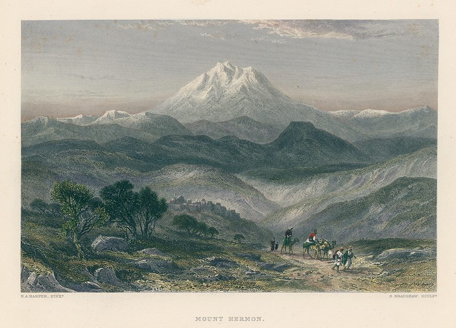 Holy Land, Mount Hermon, 1875