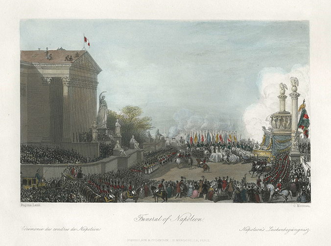 France, Paris, Funeral of Napoleon, 1840