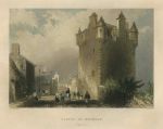 Scotland, Castle of Maybole, 1838