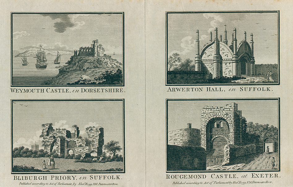 England, four views, 1786
