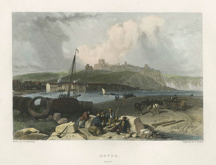 Kent, Dover view, 1842