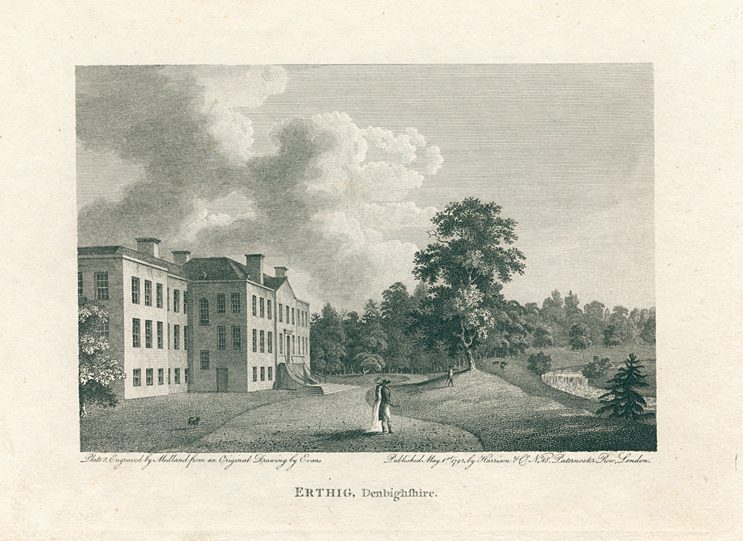 Wales, Denbighshire, Erthig, 1792