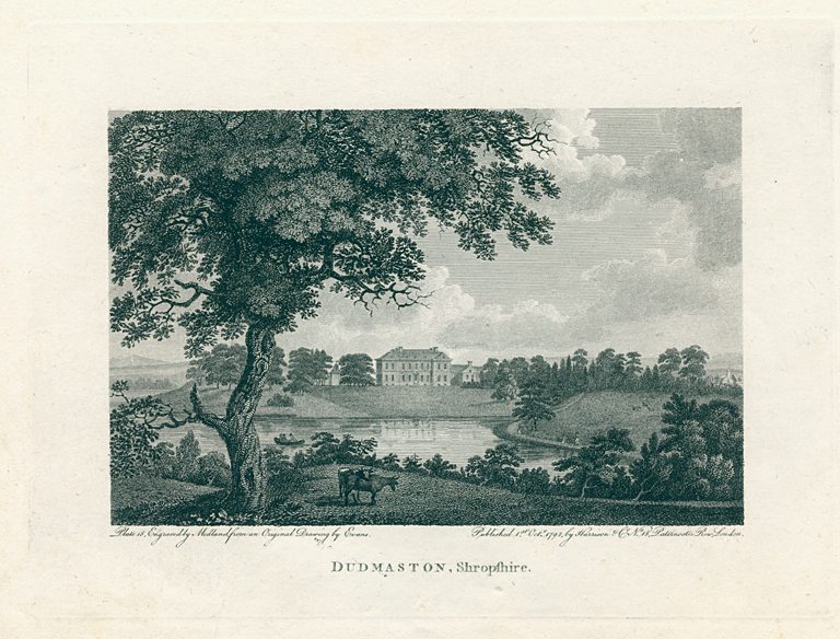 Shropshire, Dudmaston, 1792