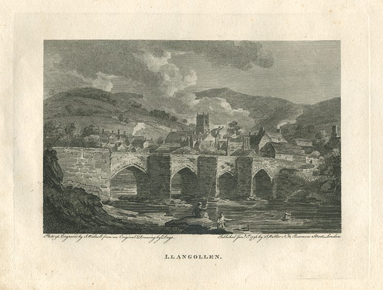 Wales, Llangollen, 1796