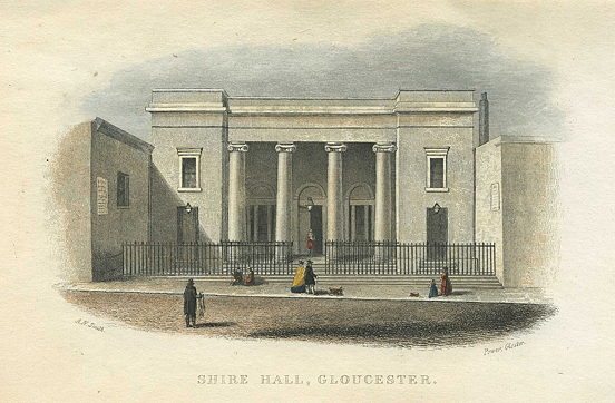 Gloucester, Shire Hall, 1848